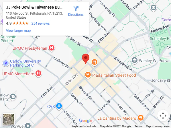 Location, 110 Atwood St, Pittsburgh, PA 15213, United States